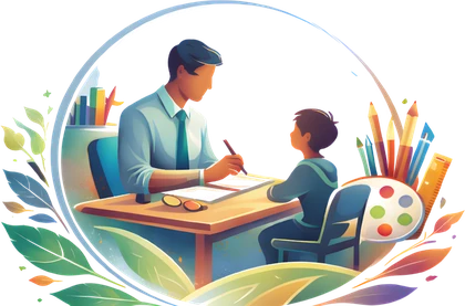 Marchio di Orizzonti Educativi, studio di consulenza pedagogica del Dott. Matteo Nesci